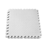 Мат-пазл EasyFit SwallowTail EVA 120х120х1 см татамі ластівчин хвіст Білий (EF-1950-W)