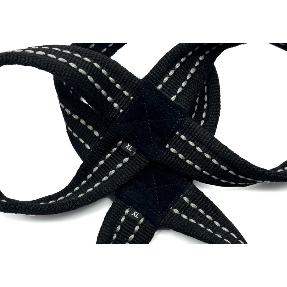 Лямки для тяги EasyFit Infinity для станової тяги (вісімки розмір XL) (EF-8888-XL)