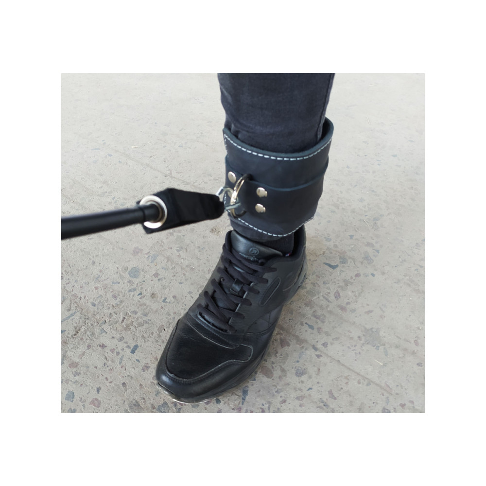 Манжета EasyFit F10 для тяги на тренажері (шкіра) (EF-LGSTR-F10)
