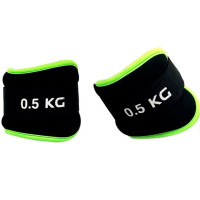 Обтяжувачі EasyFit Comfort 0,5 кг для ніг та рук з металом (пара) (EF-1005-G)