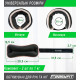 Обтяжувачі EasyFit 2 х 1 кг для ніг та рук Чорні з рожевим (EF-1010-P)