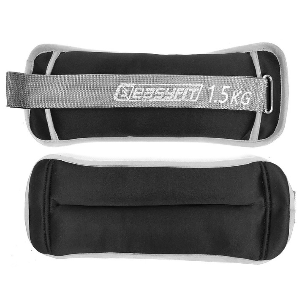 Обтяжувачі для ніг та рук з металом EasyFit MYAKI по 1,5 кг (пара) (EF-AWTN-150)