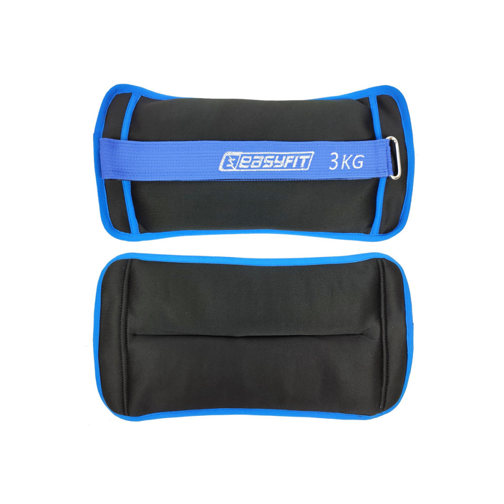 Обтяжувачі для ніг та рук з металом EasyFit MYAKI по 3 кг (пара) (EF-AWTN-300)