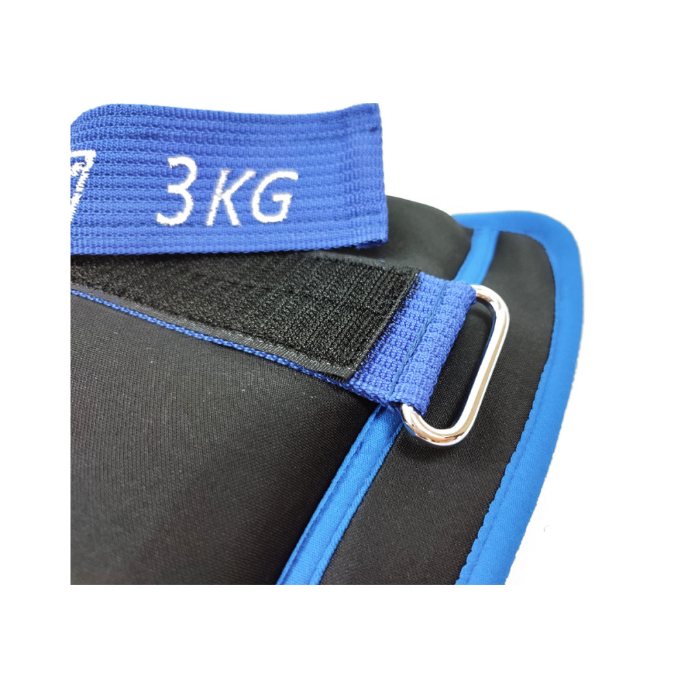 Обтяжувачі для ніг та рук з металом EasyFit MYAKI по 3 кг (пара) (EF-AWTN-300)