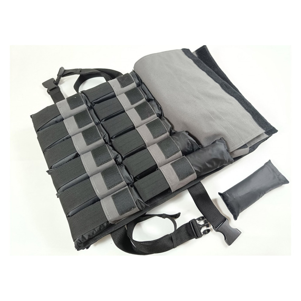 Жилет утяжелитель EasyFit Armor 18 кг наборной с шагом 0,5 кг (EF-WTV-180)