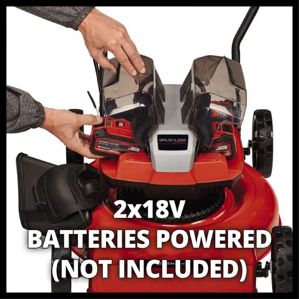 Газонокосарка Einhell GE-CM 36/48 Li M - Solo, 36В, PXC акумуляторна без АКБ та ЗП 3413054