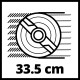 Газонокосарка Einhell GE-CM 36/34-1 Li-Solo PXC акумуляторна без АКБ та ЗП