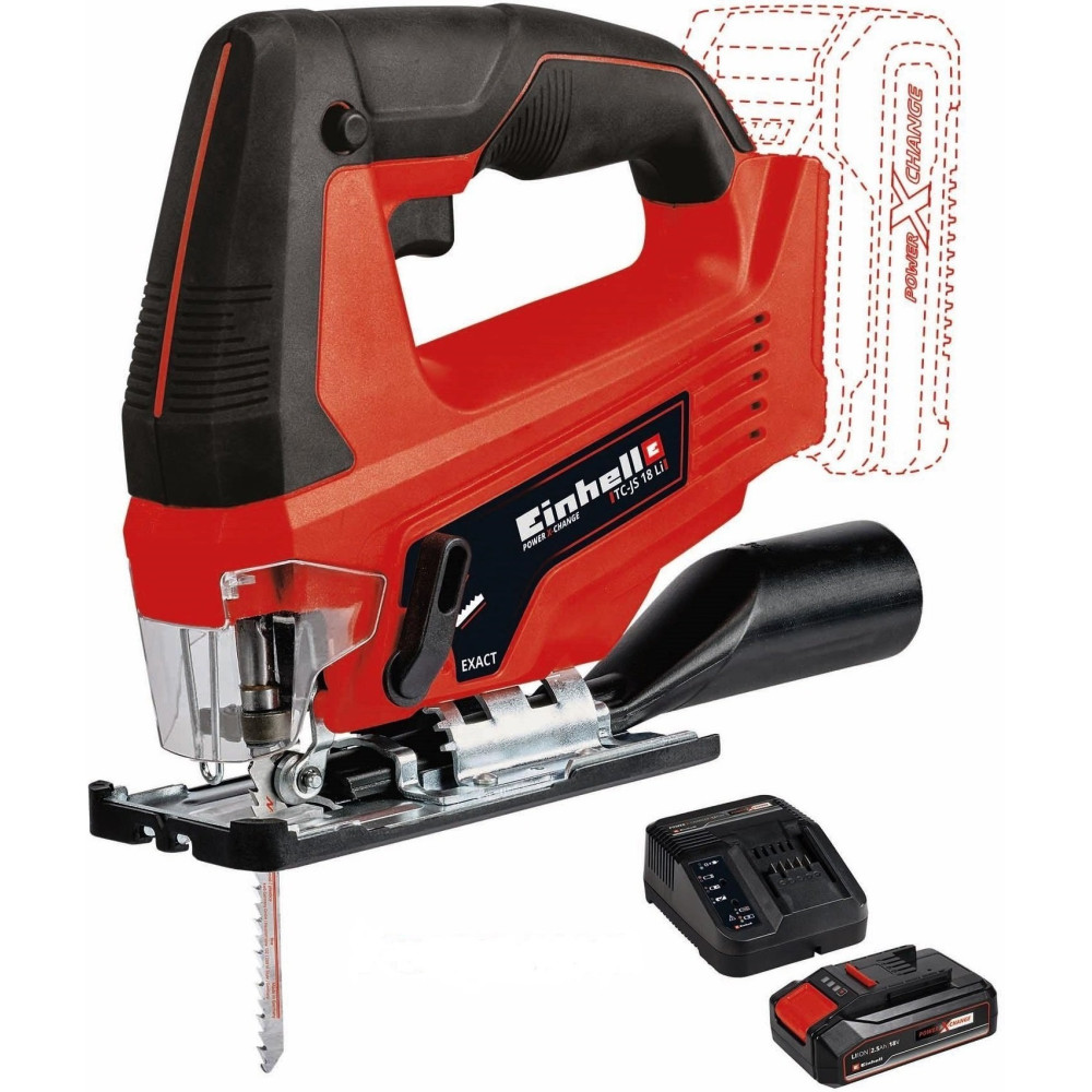 Лобзик аккумуляторный Einhell TC-JS 18 Li Kit аккумуляторный 18В