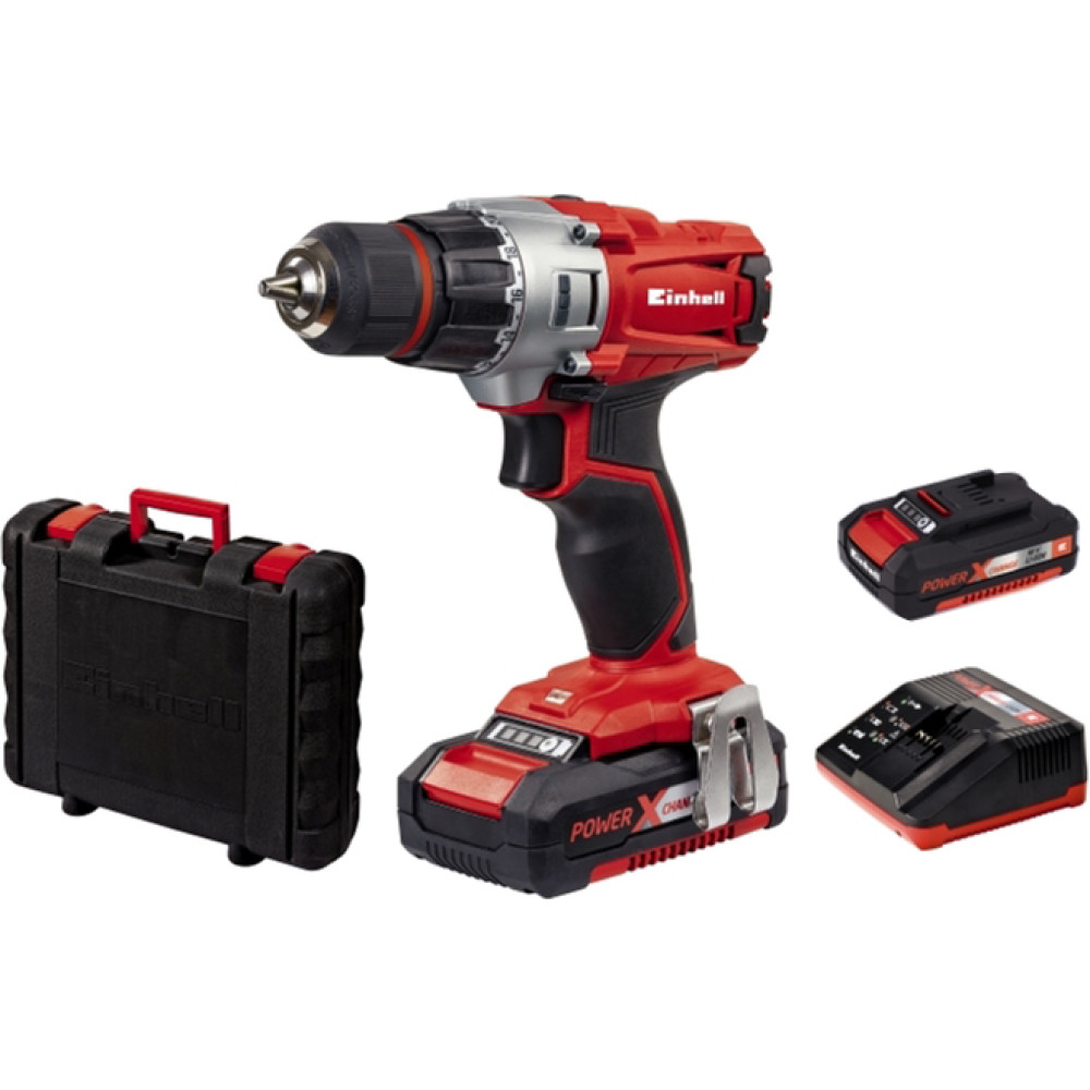Шуруповерт-дриль Einhell TE-CD 18/2 Li Kit