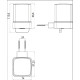 Дозатор для рідкого мила Emco Loft 0521 133 03