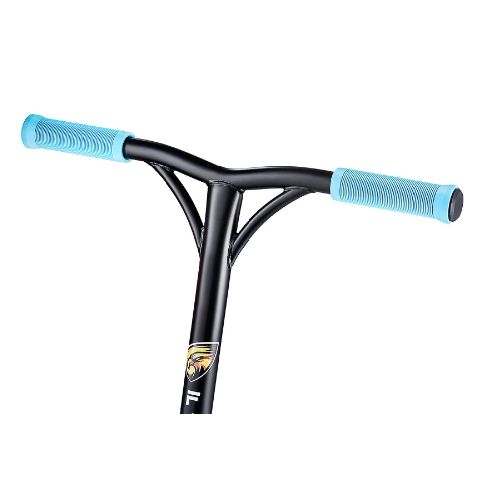 Трюковий самокат Falcon City FAL-0003 Black/Sky Blue FAL-0003 (P-5907739312631)