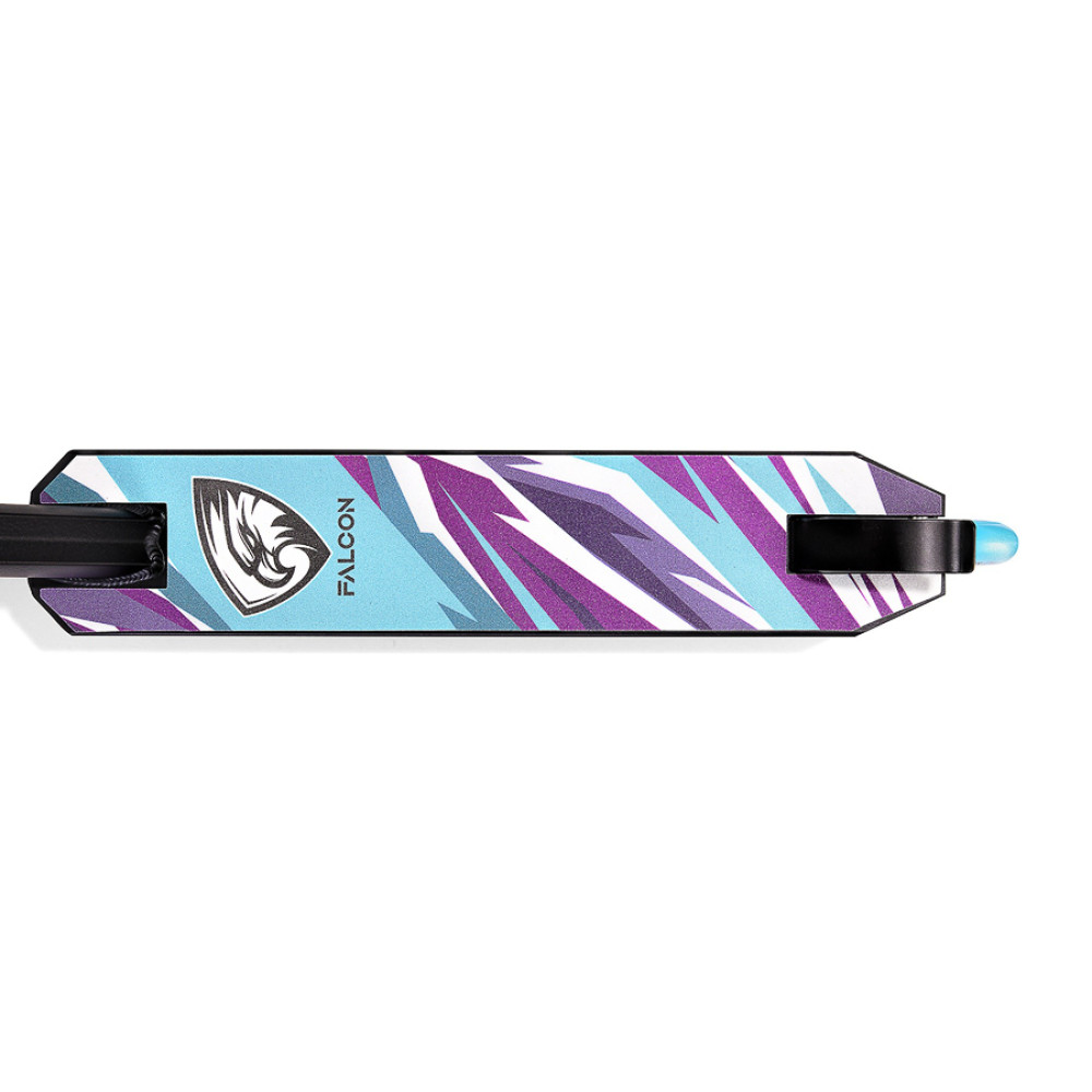 Трюковий самокат Falcon City FAL-0003 Black/Sky Blue FAL-0003 (P-5907739312631)