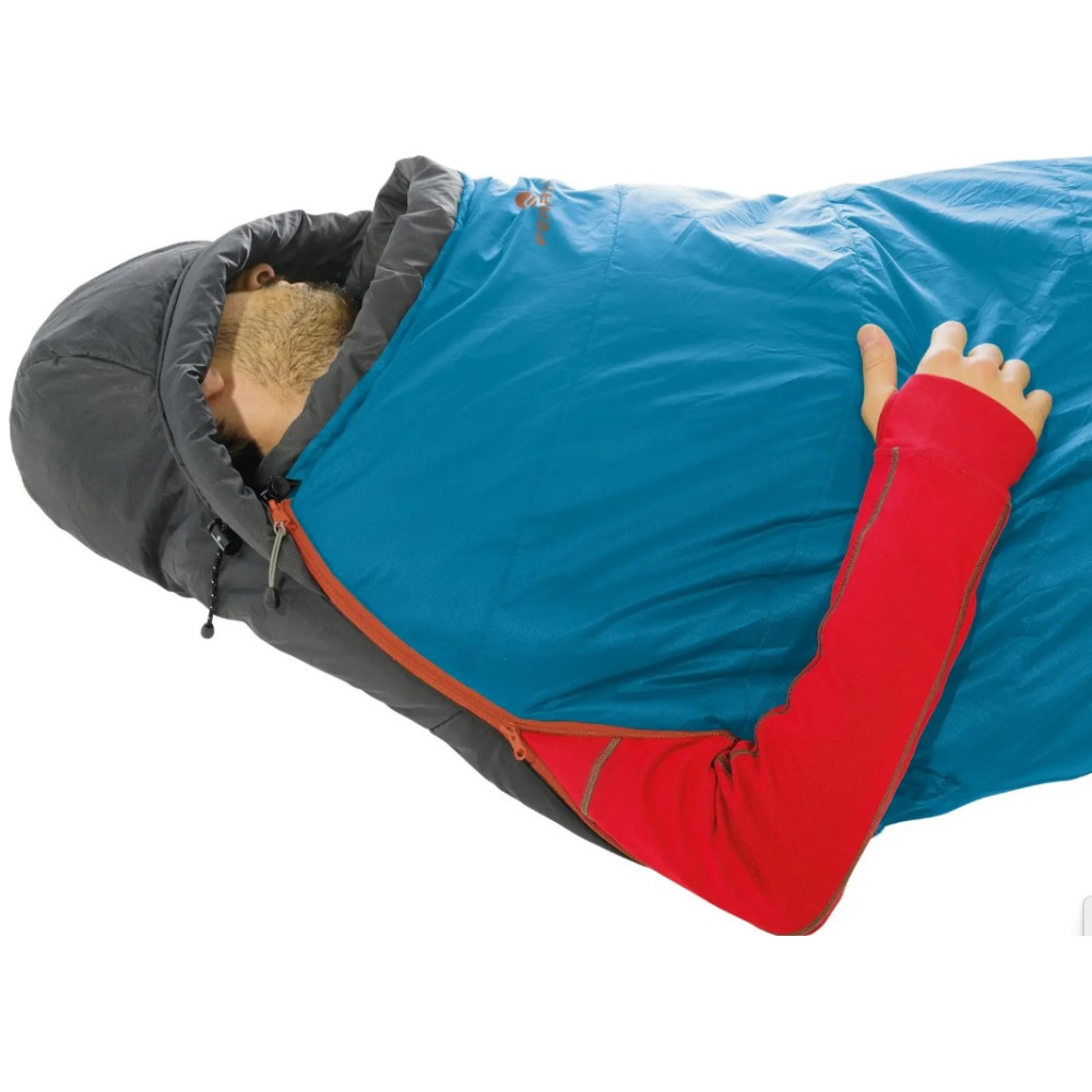 Спальный мешок Ferrino Nightec Lite Pro 600 L/-5°C Blue/Grey Left (86309HBG)