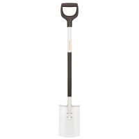 Лопата із закругленим лезом полегшена Fiskars White 1019601