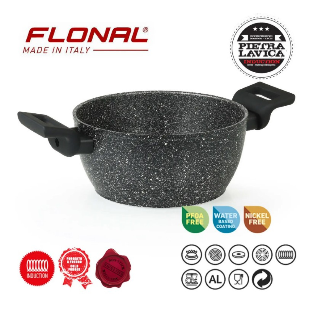 Кастрюля Flonal Pietra Lavica 2,4л (PLIC22080)