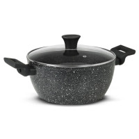 Каструля Flonal Pietra Lavica 7 л з кришкою (PLICV2880)