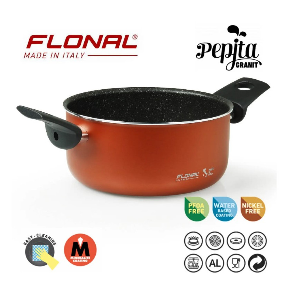 Каструля Flonal Pepita Granit 4,4 л (PGFC22450)