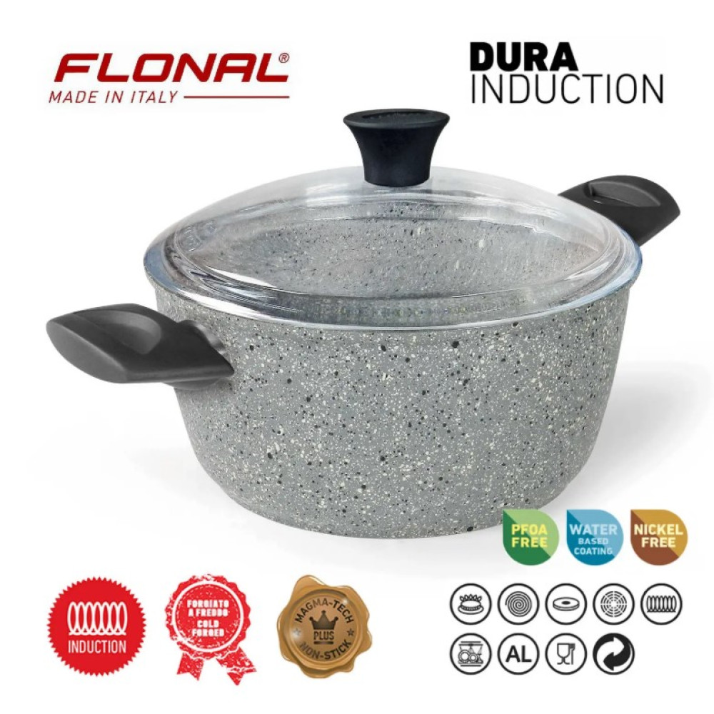 Каструля Flonal Dura Induction 2,4 л з кришкою (DUICV2030)
