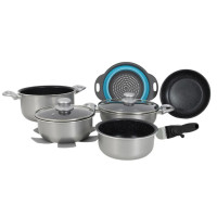 Набор посуды Gimex Cookware Set induction 9 предметов Silver (6977226)