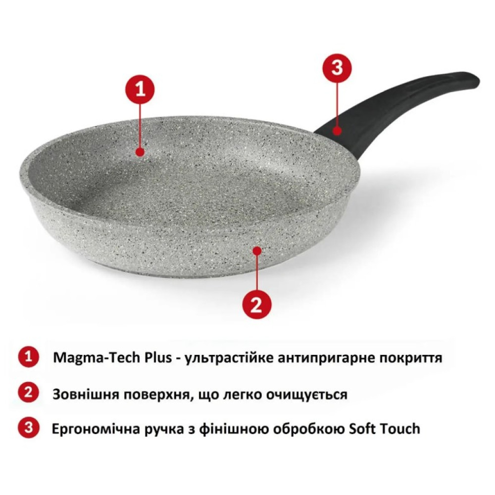 Сковородка Flonal Dura Induction 28 см (DUIPD2830)