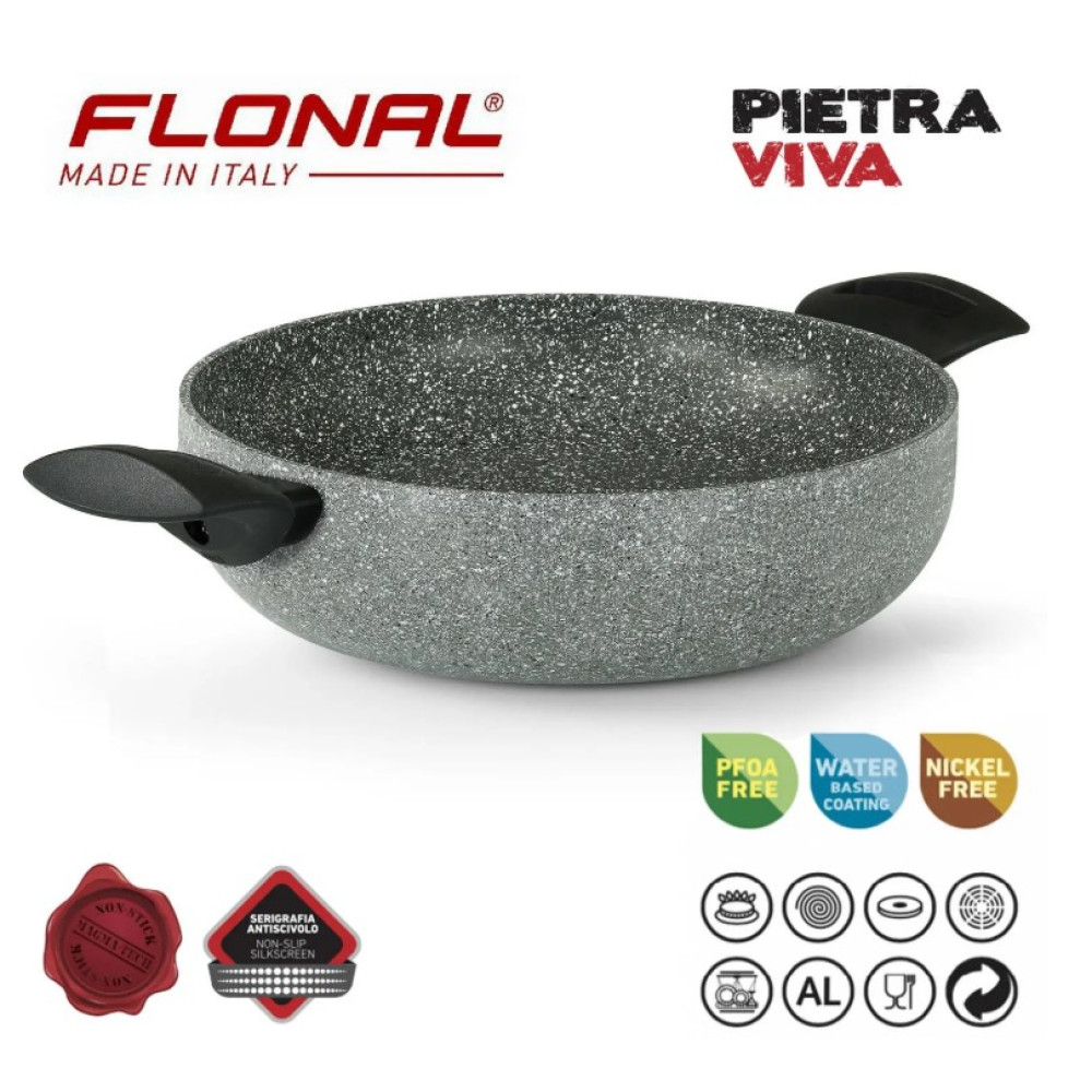 Сотейник Flonal Pietra Viva 32 см (PV8PH3270)