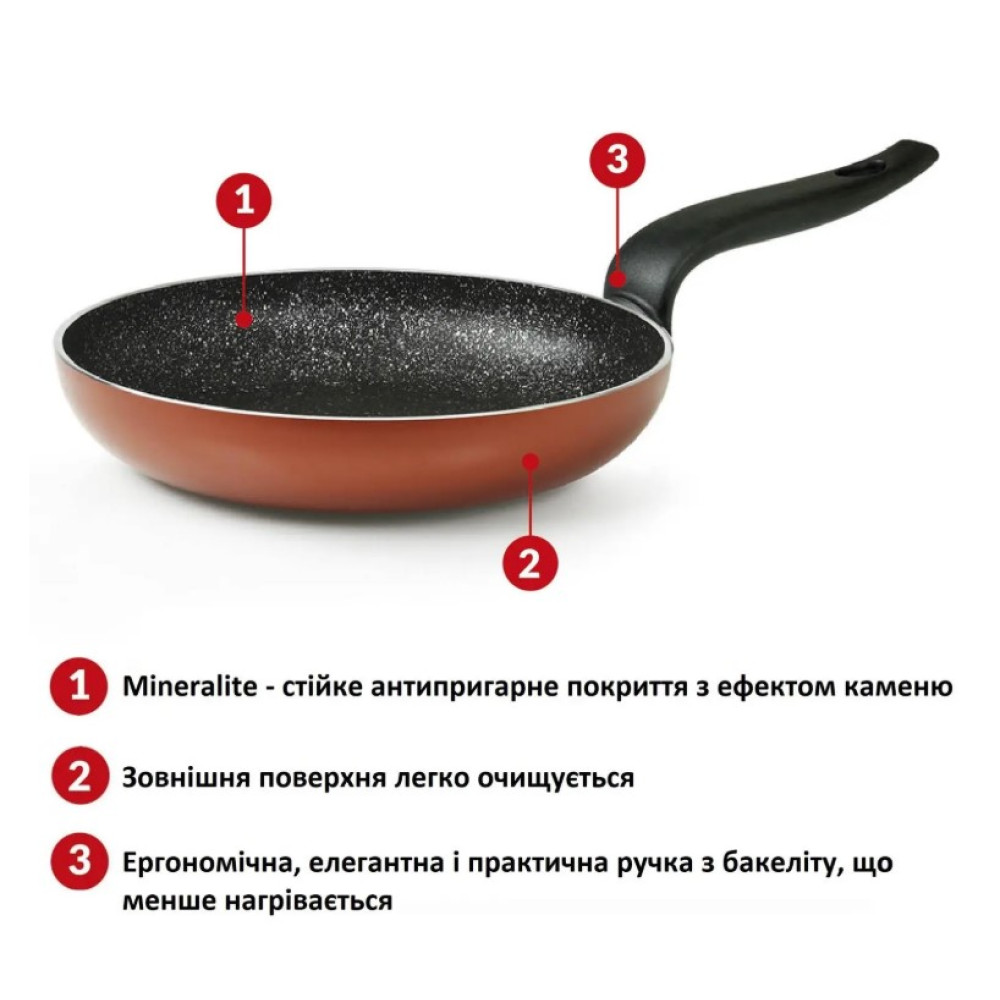 Сковорода Flonal Pepita Granit 18 см (PGFPS1850)