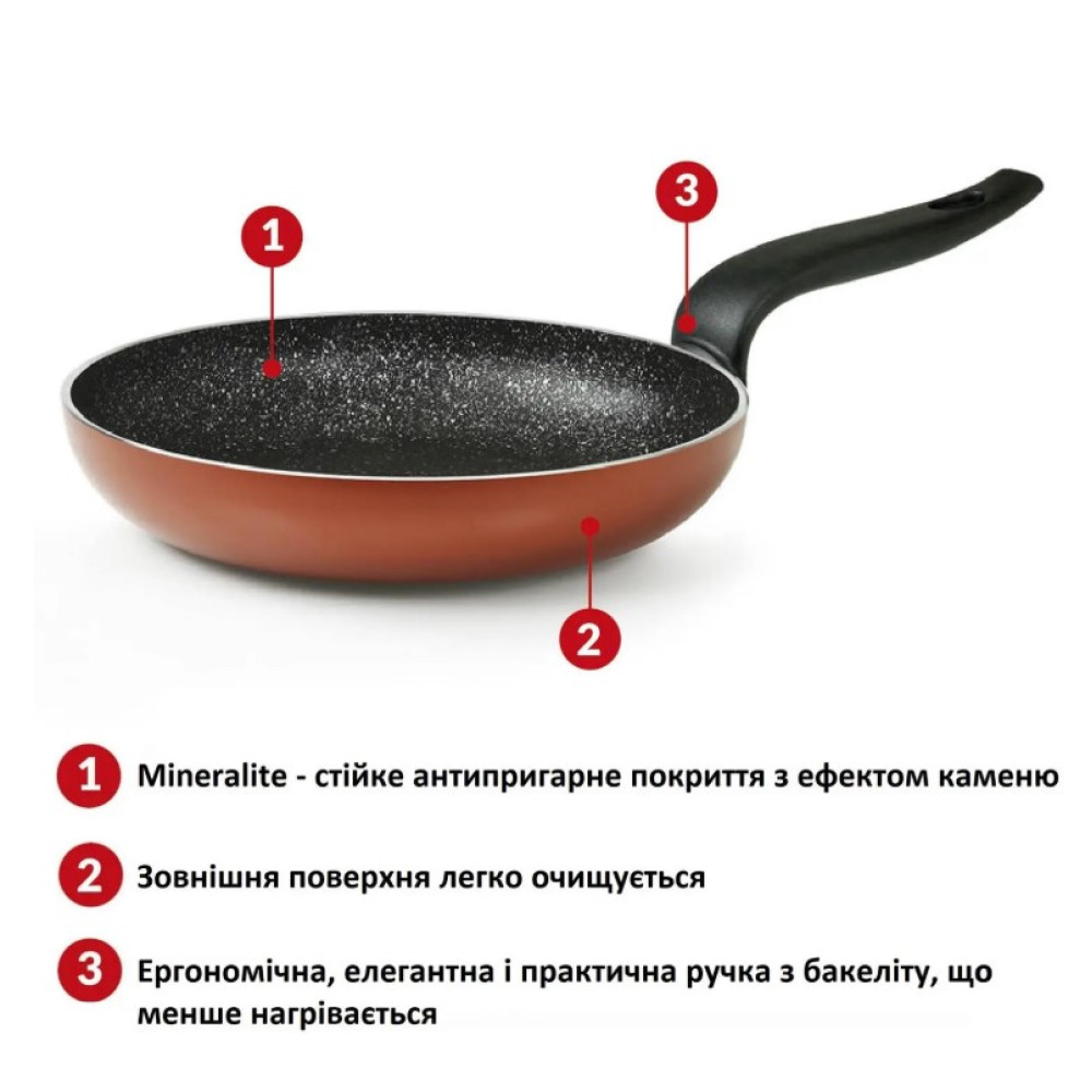 Сковорода Flonal Pepita Granit 22 см (PGFPS2250)