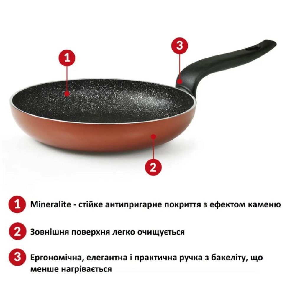 Сковородка Flonal Pepita Granit 24 см (PGFPB2450)