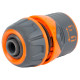 Коннектор Flora 1/2" быстросъемный для шланга 1/2" с замком (ABS+TPR) (5015464)
