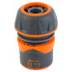 Коннектор 1/2" Flora быстросъемный для шланга 3/4" с замком (ABS+TPR) (5015484)