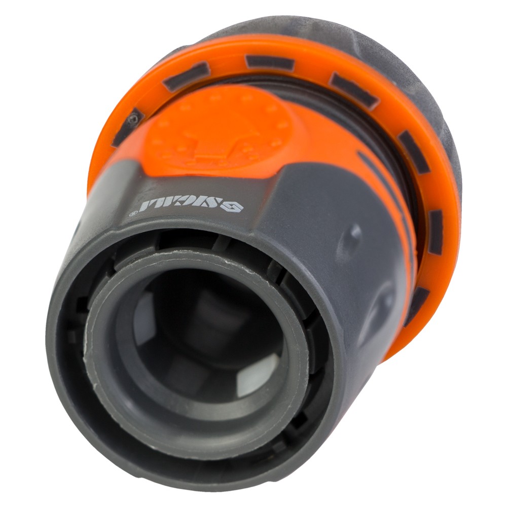 Коннектор 1/2" Flora быстросъемный для шланга 3/4" (ABS+TPR) (5015544)
