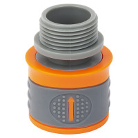 Коннектор 1/2" Flora быстросъемный на кран 3/4" (ABS+TPR) (5015574)