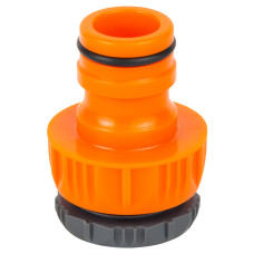 Адаптер для коннектора Flora 3/4" универсальный 3/4"×1" в/р (ABS) (5015844)