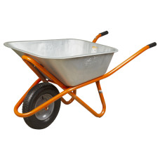 Тачка строительная FLORA одноколесная 90 л 15" 5056464