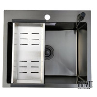 Кухонна мийка Romzha Arta U-490 BL RO43517