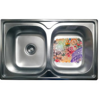 Кухонна мийка Romzha Fifika 2C Satin RO44015