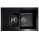 Кухонна мийка Romzha Jorum 78D Antracit (901) RO43465