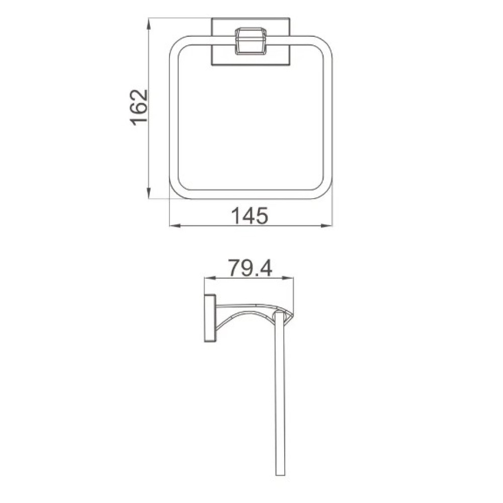 Полотенцедержатель Gappo G0704-9