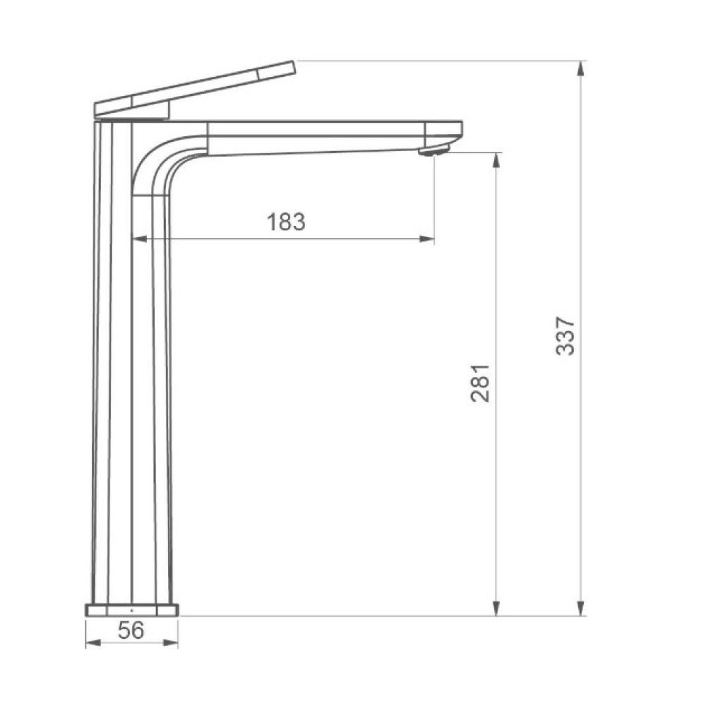 Смеситель для умывальника Gappo G1027-2