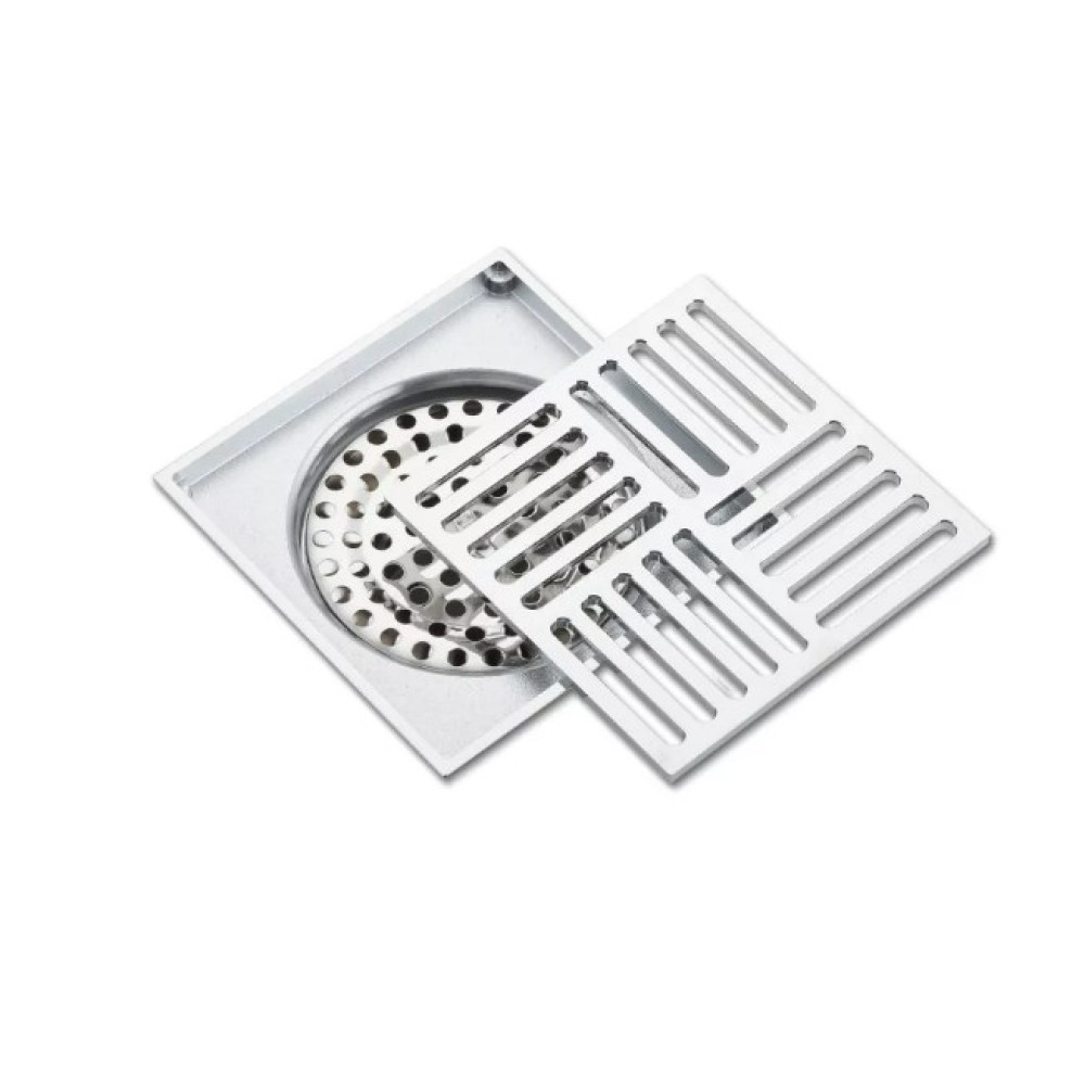 Душевой трап Gappo 100х100 мм, хром G81051