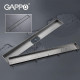 Душевой канал Gappo G89007-4 70х900 мм нержавеющая сталь под плитку