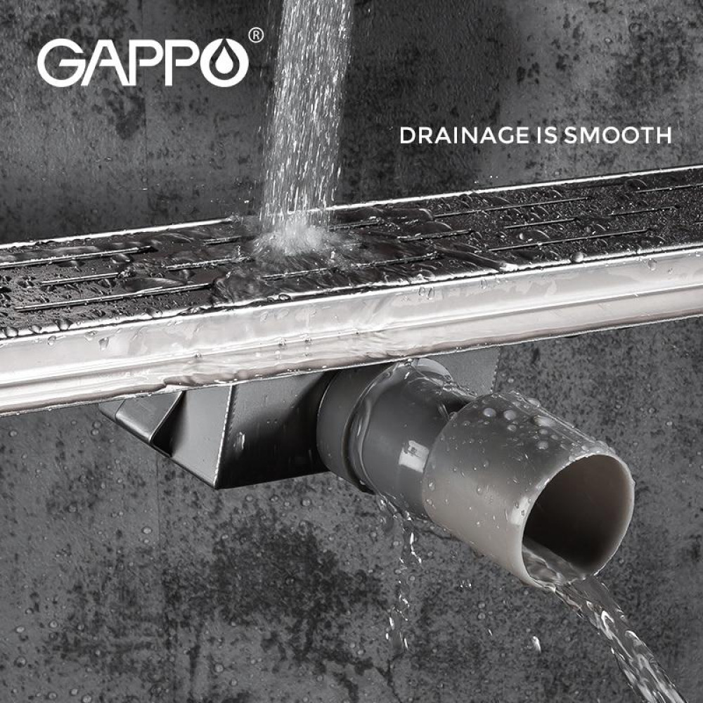 Душовий канал Gappo G810007-1 70х1000 мм нержавіюча сталь