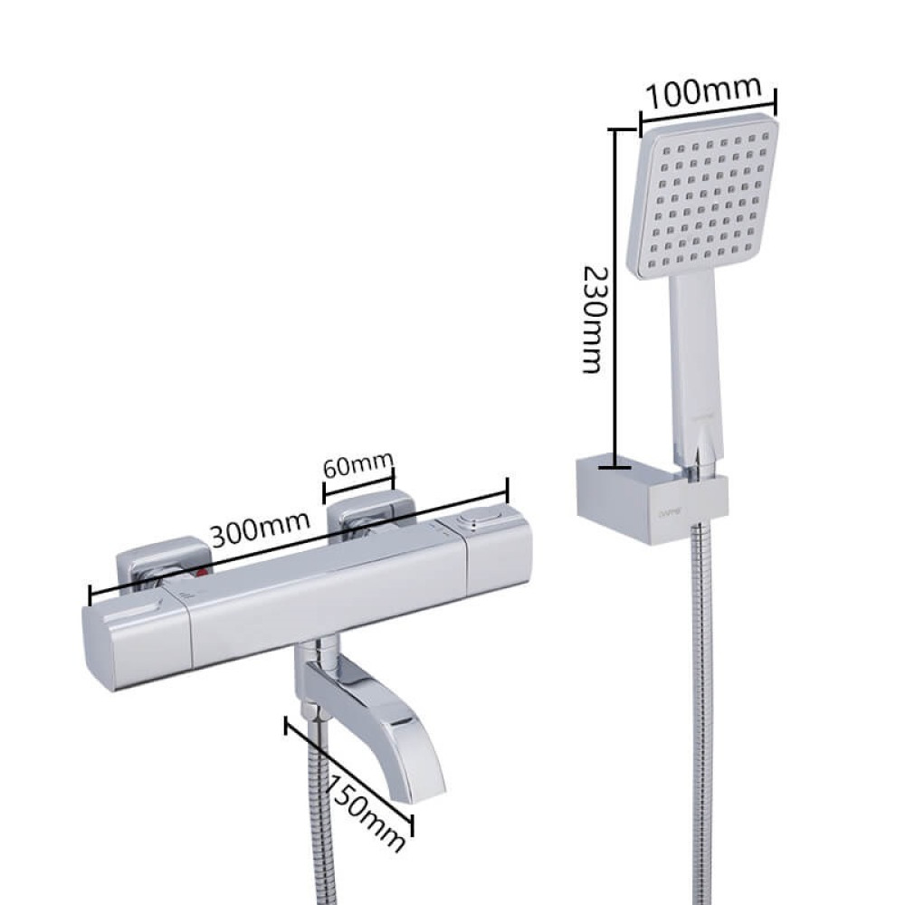 Змішувач для ванни Gappo G3291