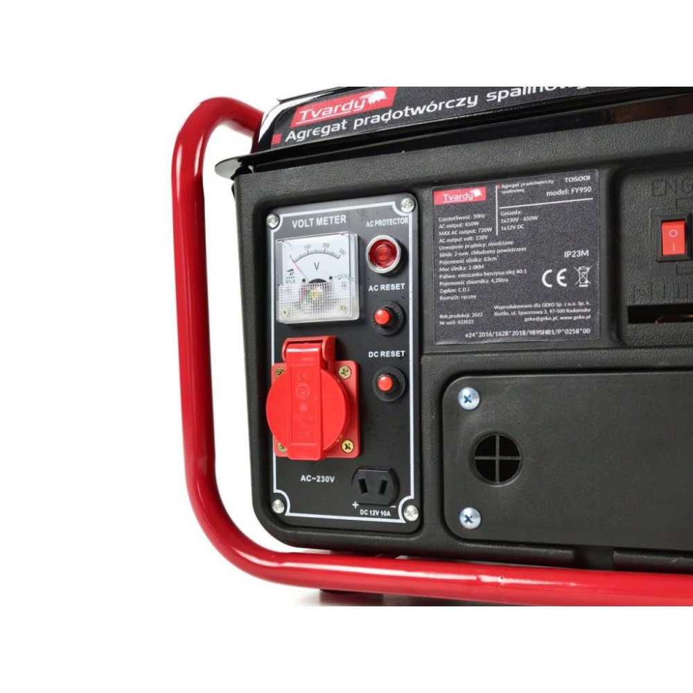 Бензиновий генератор Geko Tvardy T05001