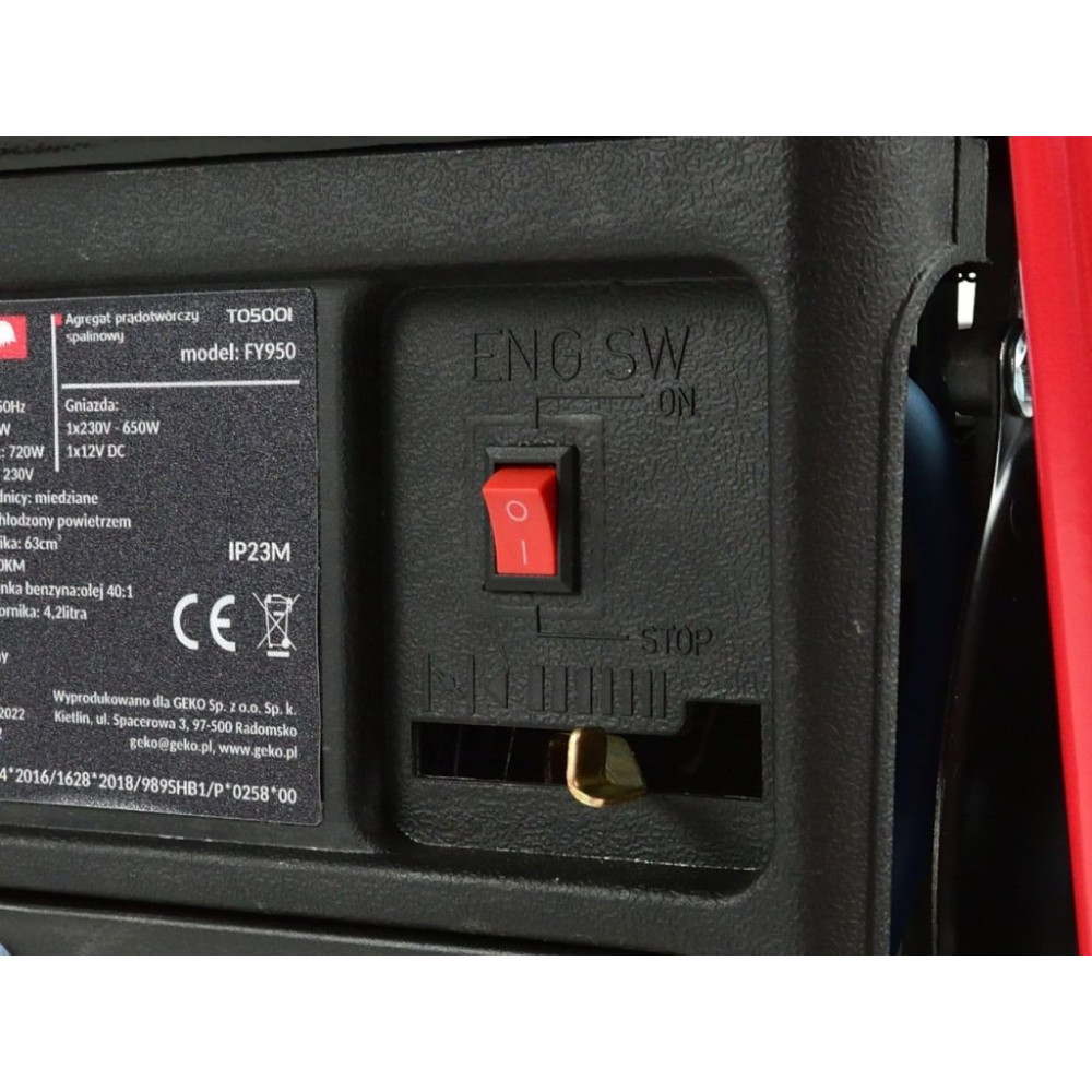 Бензиновий генератор Geko Tvardy T05001