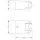 Тримач для душа GENEBRE Oval (100068 45)