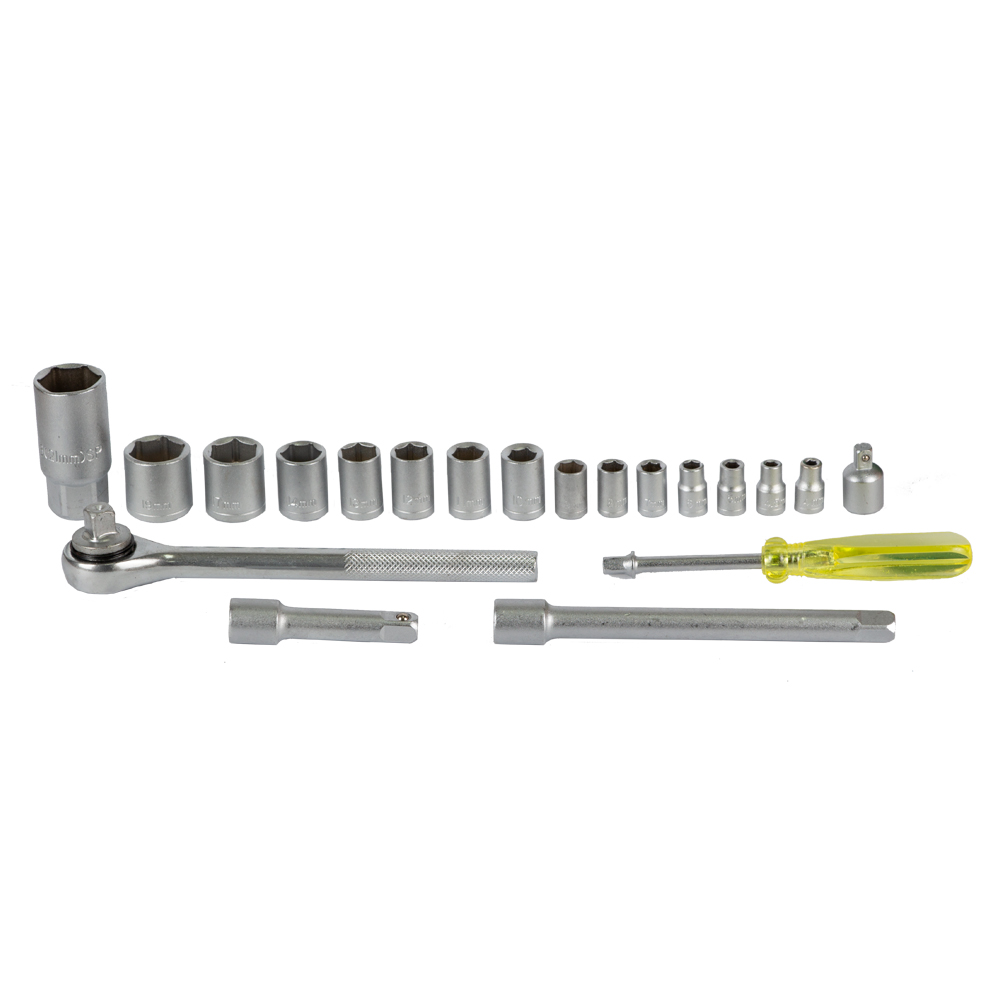 Набор торцевых насадок Grad 1/4", 3/8" в кейсе 20 шт (6003055)
