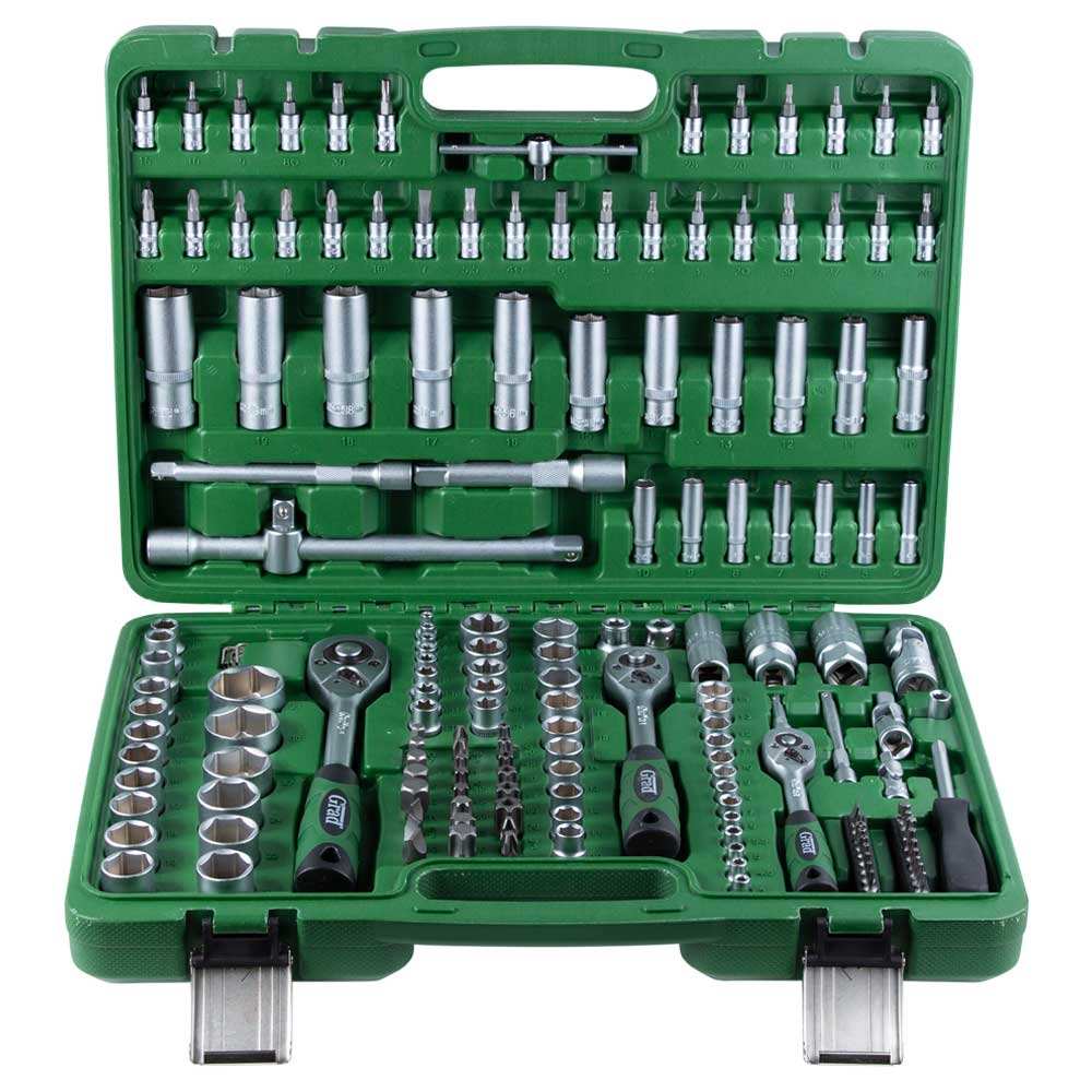 Набір насадок торцевих і біт Grad 1/4", 3/8", 1/2" 171 шт (TR6004305)