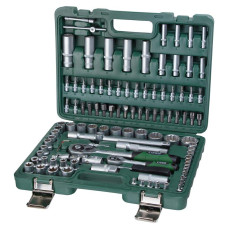 Набор торцевых насадок и бит Grad 1/4", 1/2" 108 шт (12 граней) (TR6004575)