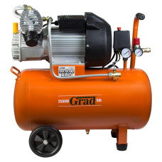 Компрессор Grad V 2.5 кВт 435 л/мин 8 бар 50 л (7043945)